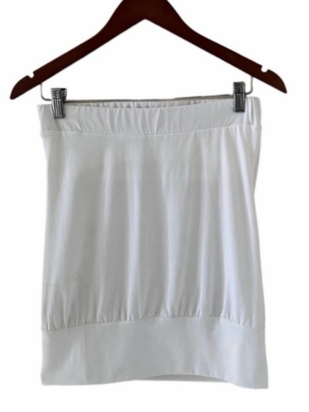 Boston Proper White Strapless Built in Bra Top Size XS - Picture 6 of 9